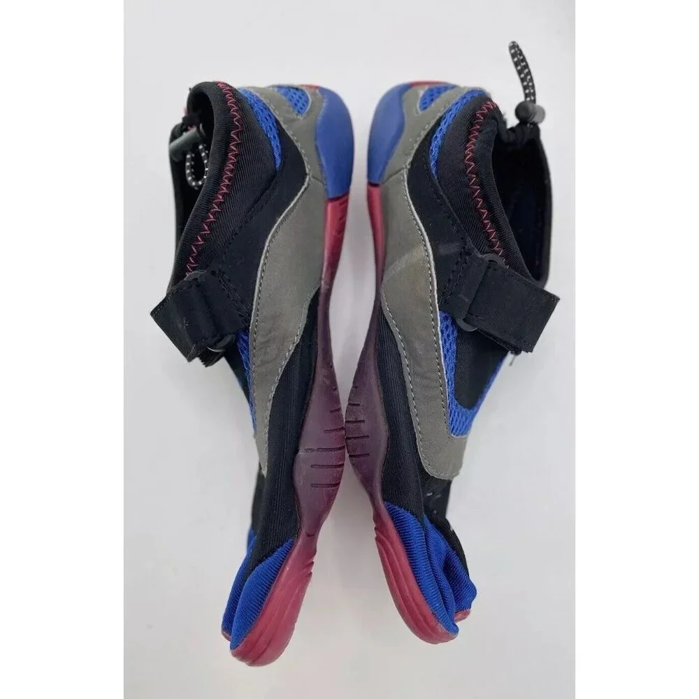 Body Glove 3T Barefoot Cinch Red Blue Black Water Sport Shoes Boys‎ 4